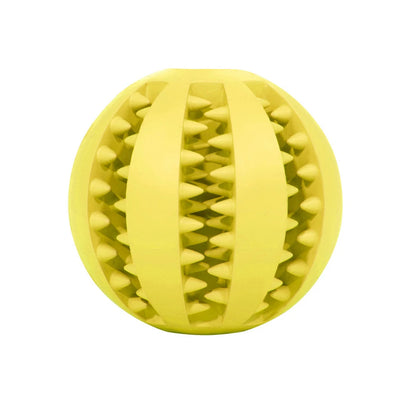 Rubber Tooth Cleaning Snack Ball for Dogs Indestructible Dog Toy for Large Dogs Soft Pet Chew Toys Interactive Dog Accessories